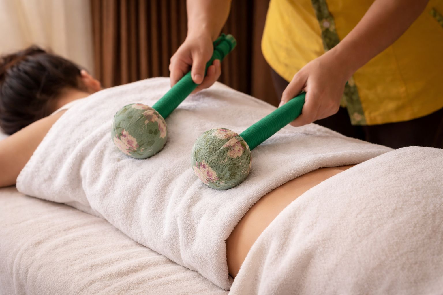 Chinese Herbal Hammer Tapping Massage